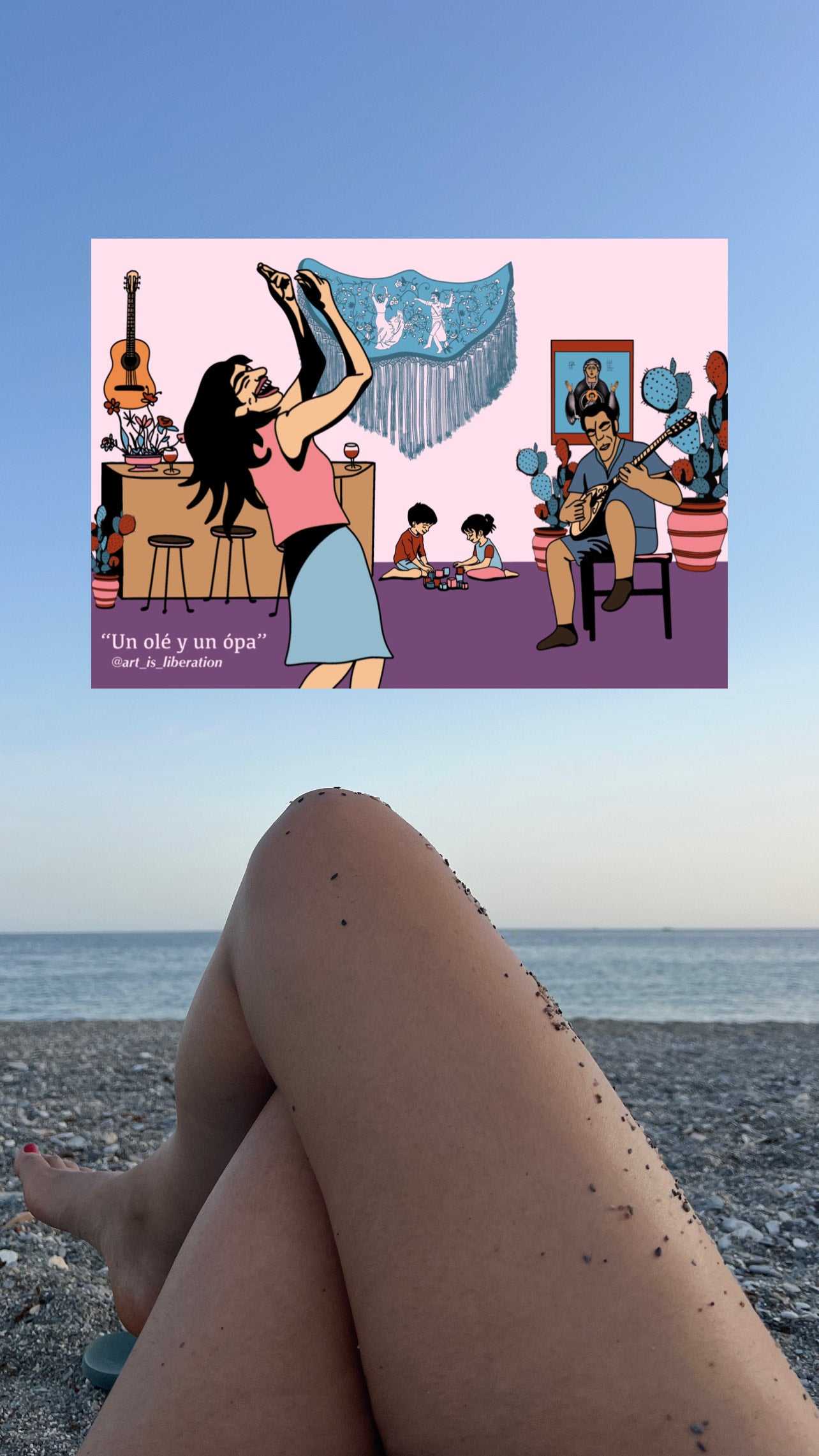 ¡Un olé y un ópa!